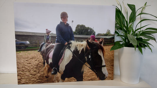 16x12 (40x30) 30mm Canvas with wall kit, packing and postage